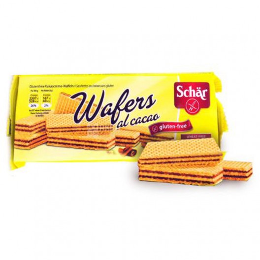 ВАФЛА Snack "Schar" 125г /с лешников крем - БЕЗ ГЛУТЕН/
