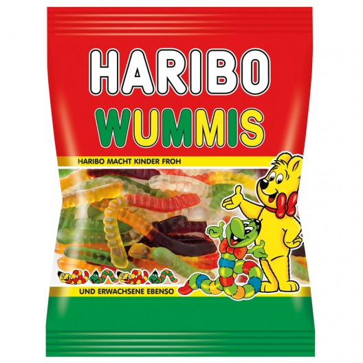 БОНБОНИ Желирани "Haribo" 200г /червеи/
