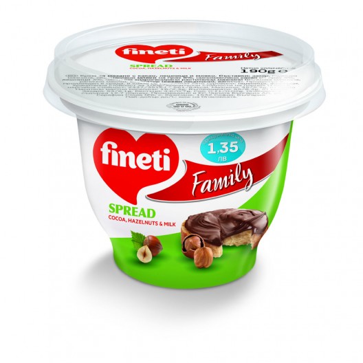 КРЕМ Какаов "Finetti" 190г /кафяв/