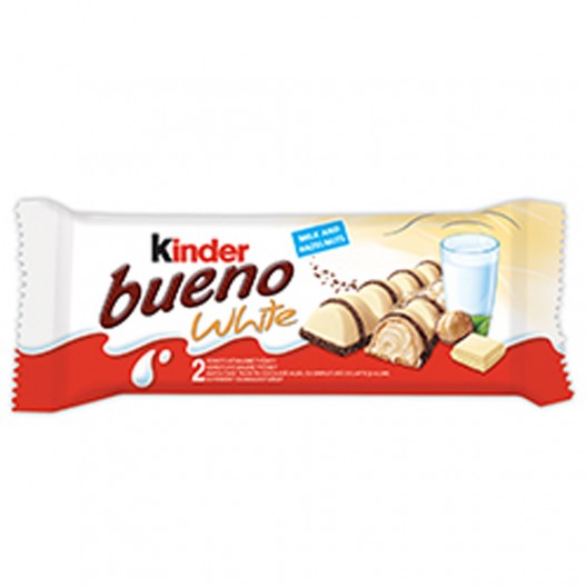 ВАФЛА "Kinder Bueno" 43г /бяла/