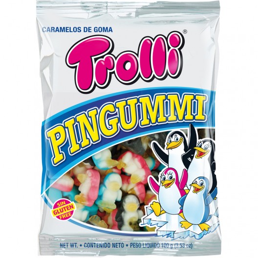 БОНБОНИ Желирани "Trolli" 100г /Pingummi/