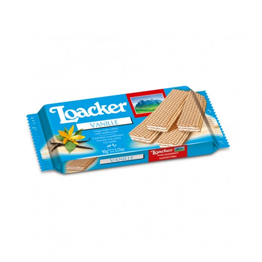 ВАФЛИ "Loacker" 175г /ванилия/