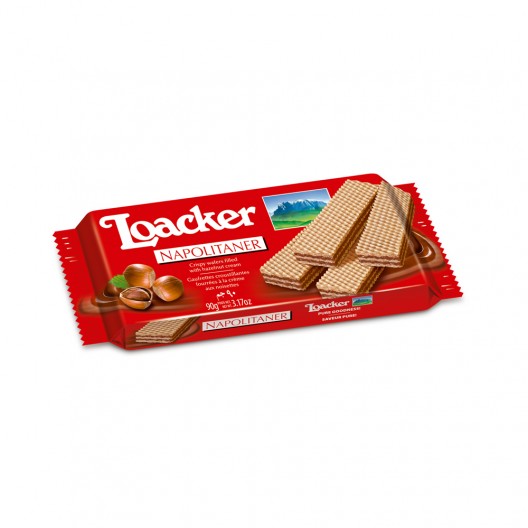 ВАФЛИ "Loacker" 175г /неаполитанер/