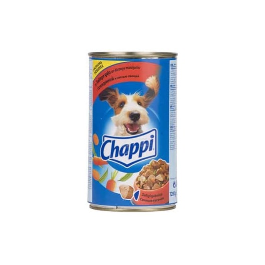ХРАНА за кучета ''Chappi'' 400г /говеждо и моркови/