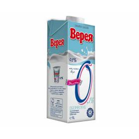 МЛЯКО Прясно "Верея" 0.1%" 1л