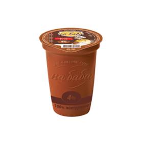 МЛЯКО Кисело "На Баба" 400г  4%