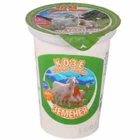 МЛЯКО Кисело "Земенея"  400г 3,2% /козе/