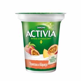АКТИВИА  280г /с праскова и маракуя/