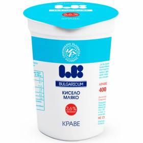 МЛЯКО Кисело ''ЕЛБИ'' 400г 3,6%