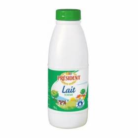 МЛЯКО UHT "President" 0.1%  1л