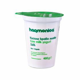 БИО МЛЯКО Кисело "Harmonica" 3.6% 400г /краве/