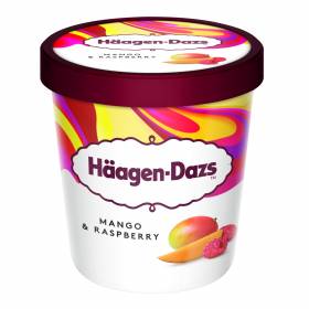 СЛАДОЛЕД "Haagen-Dazs" 460 мл /манго и малина/