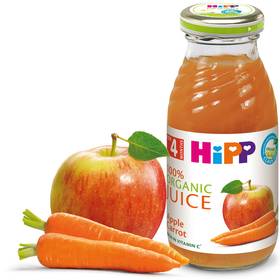 БИО НАПИТКА  "Hipp " 200мл. /8040 ябълка морков/