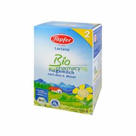 БИО МЛЯКО Преходно "Topfer - Lactana" BIO 2 600г