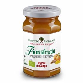 БИО КОНФИТЮР "Fiordi frutta" 250г /мандарина и куркума/