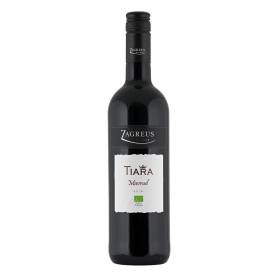 БИО ВИНО Мавруд Tiara "Zagreus" 0.75л /червен/