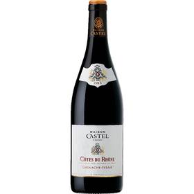 ВИНО Гренаш Сира Cotes du Rhone "Maison Castel" 0.75л