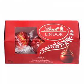БОНБОНИ "Lindor" 37г /млечни/