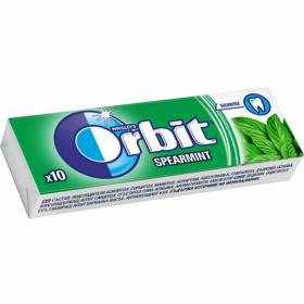 ДЪВКИ "Orbit" 14г /spearmint - дражета/