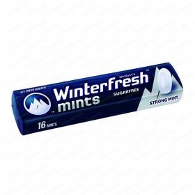 БОНБОНИ "Winterfresh" 28г /ролка сини/