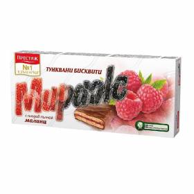 БИСКВИТИ Мираж "Престиж" 216г /малина/
