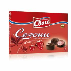БОНБОНИ Сезони "Своге" 160г /ягода/