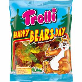 БОНБОНИ Желирани "Trolli" 125г /Classic Bears/