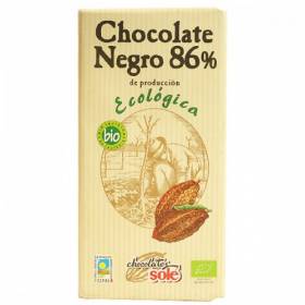 БИО ШОКОЛАД "Sole" 100г /черен 86% какао/