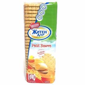 БИСКВИТИ "Житен дар"  220г /petit beurre/
