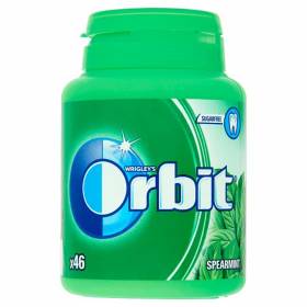 ДЪВКИ "Orbit" 64г /spearmint bottle - драже/