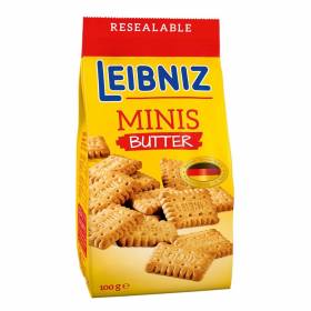 БИСКВИТИ "Leibniz" 100г /butter/