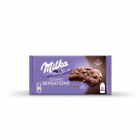 БИСКВИТИ "Milka Cookies Sensations" 156г /меки/
