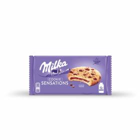 БИСКВИТИ "Milka Sensations" 156г
