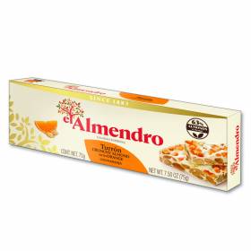 ДЕСЕРТ Бадемов TURRON "El Almendro" 75г /с портокал/