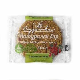 БАРЧЕ Енергийно "Сурова" 40г /бадеми и тахан/