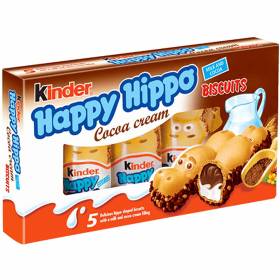 ВАФЛА Hаppy Hippo "Kinder 103г /с какао/