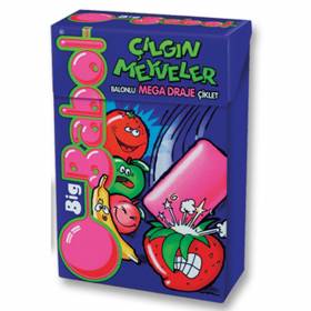 ДРАЖЕ "Big Babol" 40г /grazy fruits/
