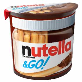 КРЕМ Какаов "Nutella & Go" 52г /с гризини/