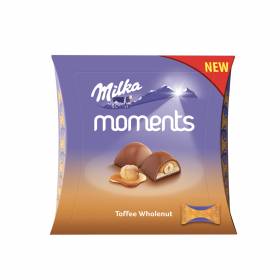 БОНБОНИ "Milka" Moments 97г /toffee wholenut/