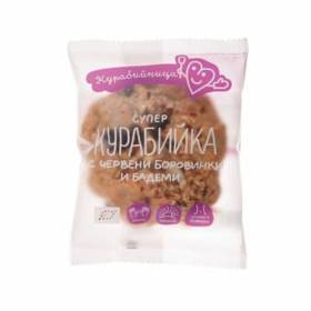 БИО СУПЕР КУРАБИЙКА 60г /червена боровинка и бадем/