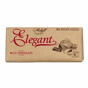 ШОКОЛАД Elegant "Koleff" 50г /млечен - БЕЗ ЗАХАР/