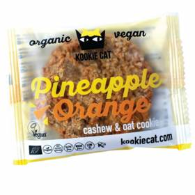 БИО КУРАБИЙКА "Kookie Cat" 50г /ананас и портокал-БЕЗ ГЛУТЕН/