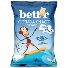 БИО СНАКС с киноа "Bett'r" 50г /с морска сол/