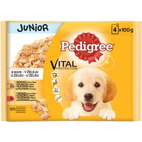 ХРАНА за кучета ''Pedigree dry'' 4 x 100г /джуниър/