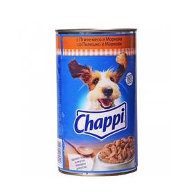 ХРАНА за кучета "Chappi" 1200г /птиче и моркови/