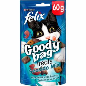 ЛАКОМСТВО ЗА КОТЕ "Felix" 60г /ocean mix/