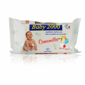 Кърпички бебешки "Baby 2000" 72бр /пълнител/