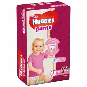 ГАЩИЧКИ БЕБЕШКИ Disney "Huggies" 34бр №5 12 - 17кг /момиче/