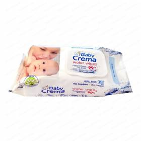КЪРПИЧКИ "Baby Crema" 72бр /water wipes 99%/