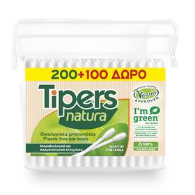 Клечки за уши "Tipers" 200бр. +подарък